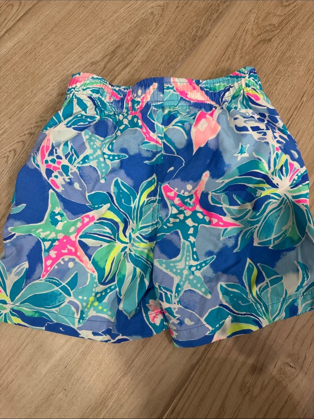 Lilly Pulitzer Boys Junior Capri Trunk in Bennet Blue Celestial Seas